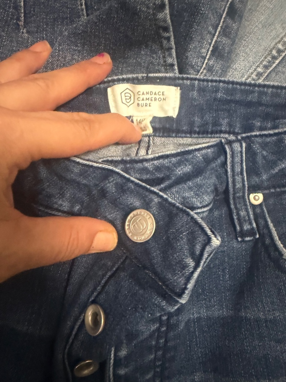 Lot of 5 Candace Cameron Bure Jeans size 14 Petite - Picture 2 of 12